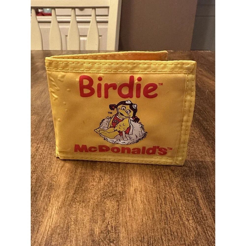 Vintage McDonald's Birdie Wallet 1980s Advertising Promo Rare McDonaldland
